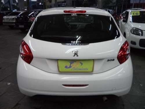 Peugeot 208 Active 1.5 8v Flex 5p Completo 2014 Branco
