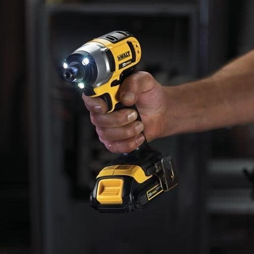 Imagen 4 de 4 de Taladro Inalámbrico Dewalt + Llave De Impac. + 2 Baterías