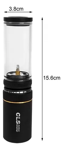 Camping Light Tent Lantern Gas Lantern For Tourist Black