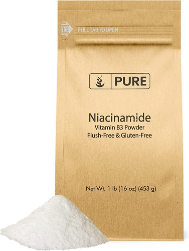 Niacinamida 453 Gr Gluten-free - g a $521