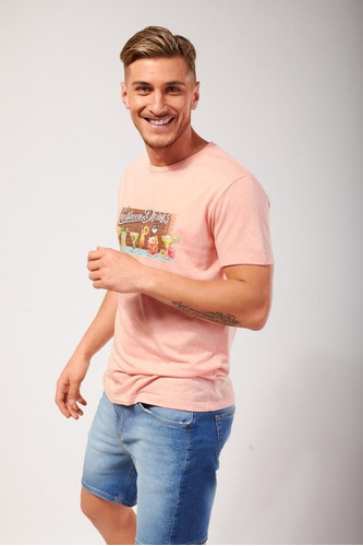 Imagen 2 de 5 de Remera Estampada M/c 59g Kevingston