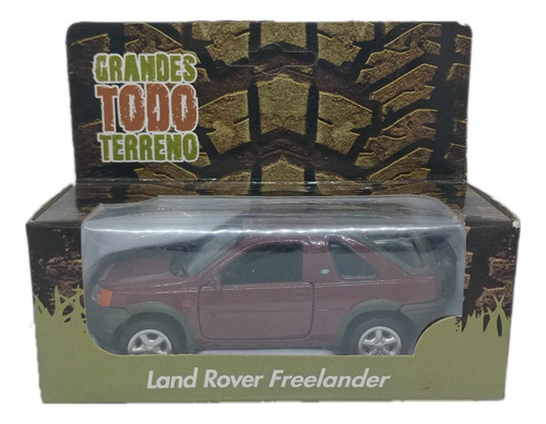 Camoneta Coleccion Land Rover Freelander 2001 Welly 1/36