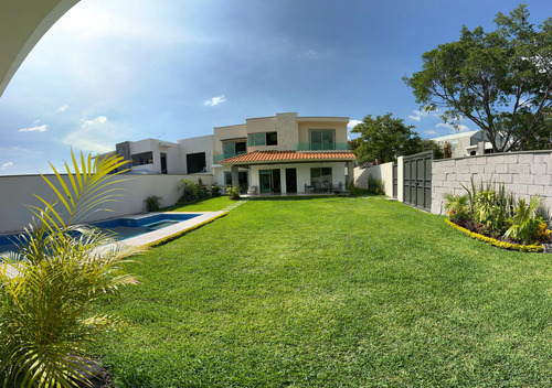 Hermosa Casa De Lujo, Alberca, Jardín, Palapa, Seguridad