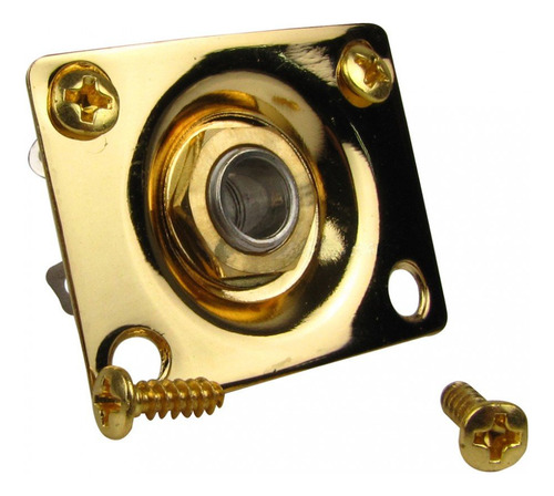 Guitarra Electrica Universal Salida Jack Placa Socket Square