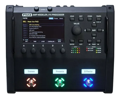 ギター Fractal Audio Systems FM3 Pedal de efeito Fractal Audio Systems Amp Modeler/FX Processor FM3