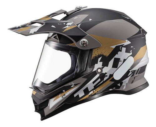 Capacete Feminino Moto Cross Texx Carcara Grow Trail Enduro