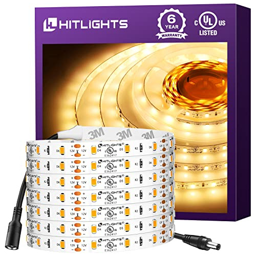 Tira Led Cálida 3000k 16.4ft, 300 Led, 150lm, 