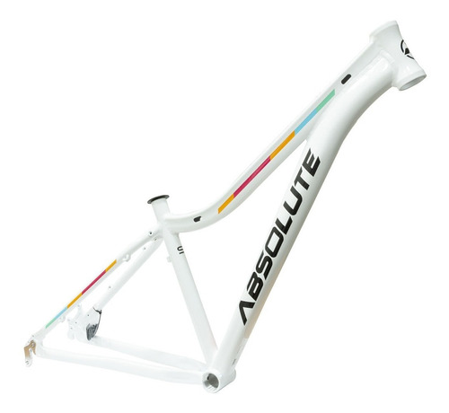 Quadro Mtb Absolute Mia Iii Branco 15 Polegadas