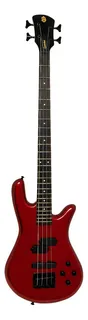 Spector Performer 4 - Bajo Eléctrico Pasivo De 4 Cuerdas Color Rojo