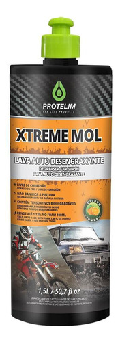 Shampoo Desengraxante Xtreme Mol Protelim 1,5 Litro