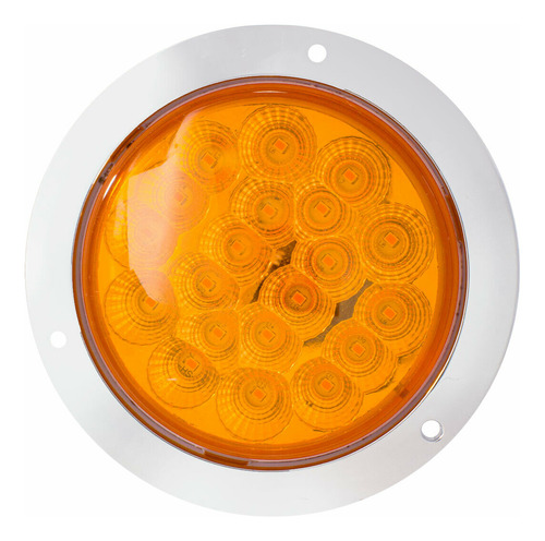 Plafón Posterior 20 Leds Con Estrobo Ámbar 12-24 V Tunelight