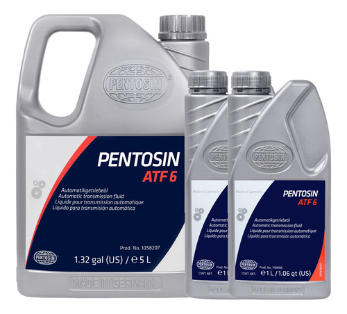 Aceite Transmision Automatica Pentosin Atf6 (antes Atf1) 7l