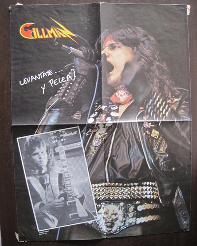 Gillman Levantate Y Pelea! Disco Original Rock Venezuela Lp (Usado)