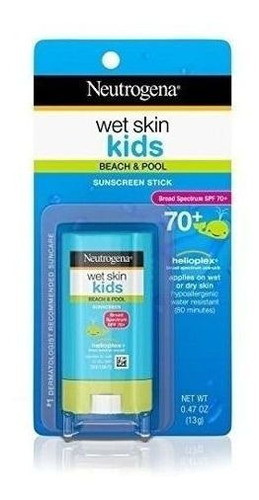 Neutrogena Wet Skin Kids Fps 70 Resistente Água - 2 Unid