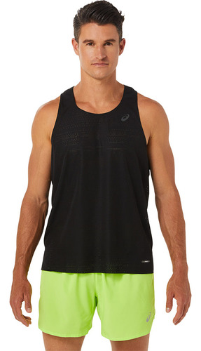 Bividi Asics Ventilate Actibreeze Singlet Black Hombre