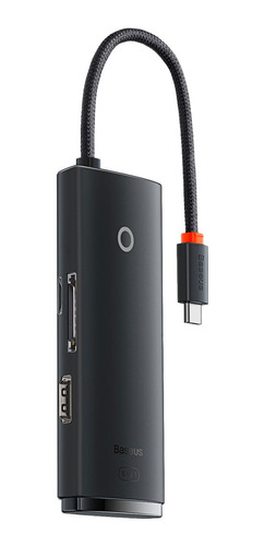 Hub 6 Puertos (c A Hdmi + Usb 3.0*2 + C Data + Sd/m Sd)