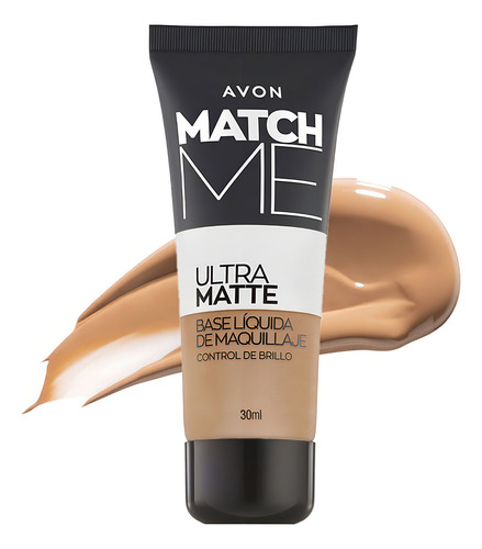 Base de maquillaje lĂquida Avon Match Me Match Me BASE DE MAQUILLAJE LIQUIDA tono 228g nude - 30mL 30g