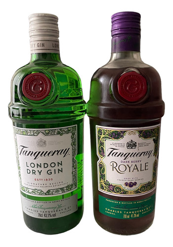 Gin Tanqueray London Dry Clásico + Dark Berry Royale X2!