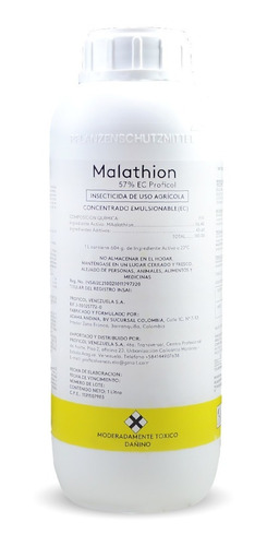 Malathion Insecticida De Uso Agricola X 1 L Adama