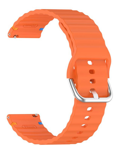 Correa De Reloj De Silicona Naranja Para Huawei Watch Gt 3 4