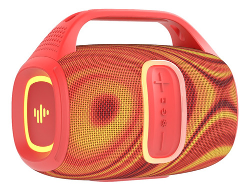 Parlante Portatil Boombox Stromberg Groove Bluetooth Ipx4 Fm Color Rojo - Excelente (Reacondicionado)
