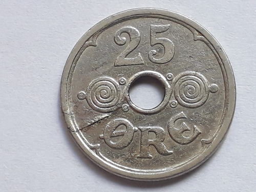Dinamarca 25 Ore 1947. Relativamente Escasa.