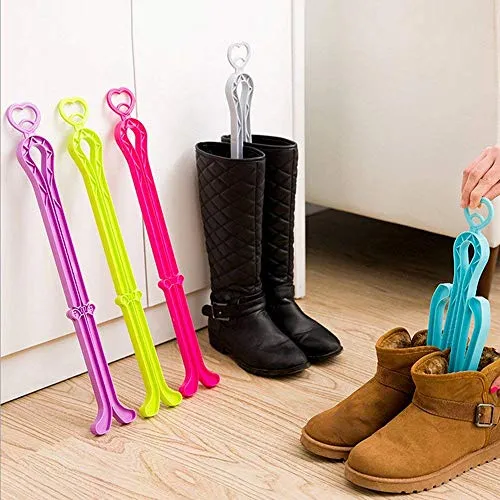 Perchas Plegables Ajustables Para Botas Altas X 6 Unidades Env o