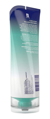 Clean Clear Limpiador De Crema De Acción Profunda Sin Aceit