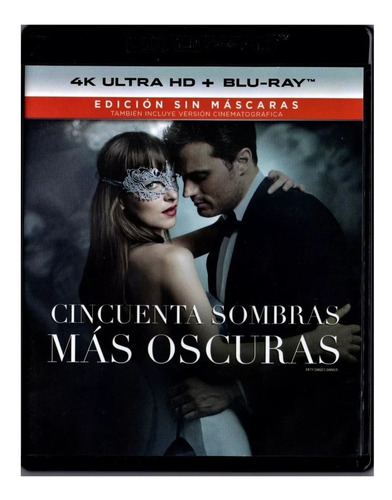Cincuenta Sombras Mas Oscuras Pelicula 4k Ultra Hd + Blu-ray