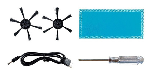 Aspirador De Pó Robô Praticci Aar01i-04 Preto Usb 3w 3.7v Agratto