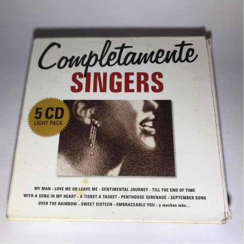Cd Singers Vocal Jazz 5 Cd Box Set
