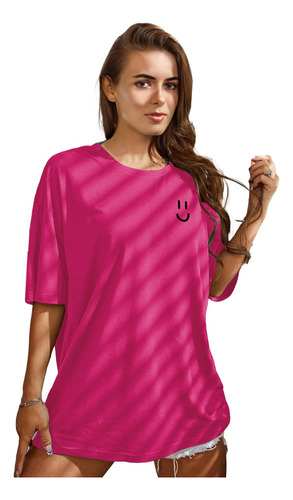 Playera Oversize Blusa Casual O Deportiva Mujer Gym Yoga 