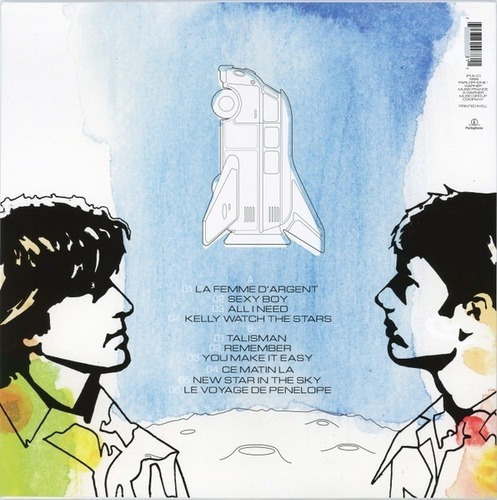 Air French Band Moon Safari Lp Vinyl