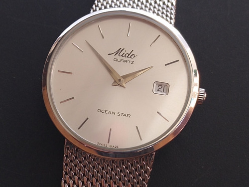 Mido, Ocean Star, 3685, Quartz, Masculino !!