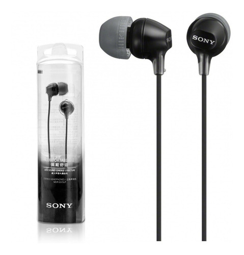 Auriculares Sony Ex15ap Negros