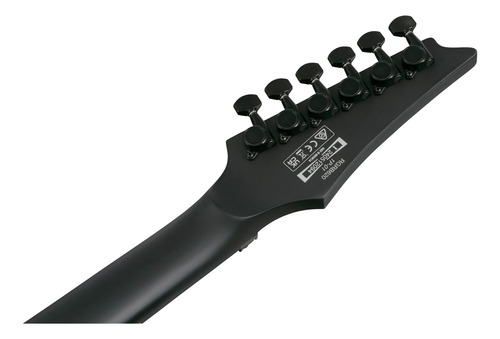 Guitarra Electrica Ibanez Iron Label Rgrb620-bkf Diestro Negro Ebony