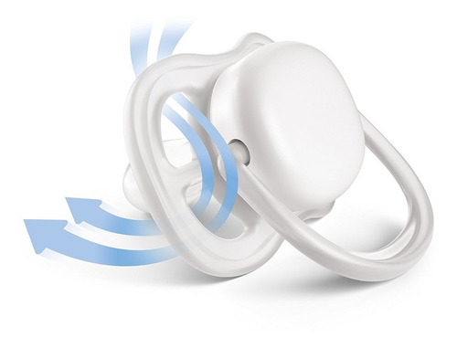 Imagen 3 de 3 de Set X2 Chupetes +18 Meses Ultra Air Avent Philips Manias