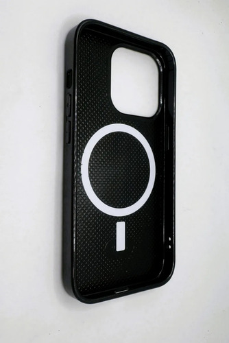 Funda Iphone 16 Plus Compatible Magsafe Acabado De Cristal Negro Iphone 16 Plus