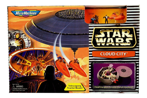 Star Wars Micro Machines Transforming Action Set Cloud City 