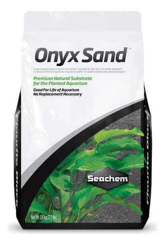 Flourite Onyx Sand Sustrato Acuarios Plantas 3.5 Kg Seachem