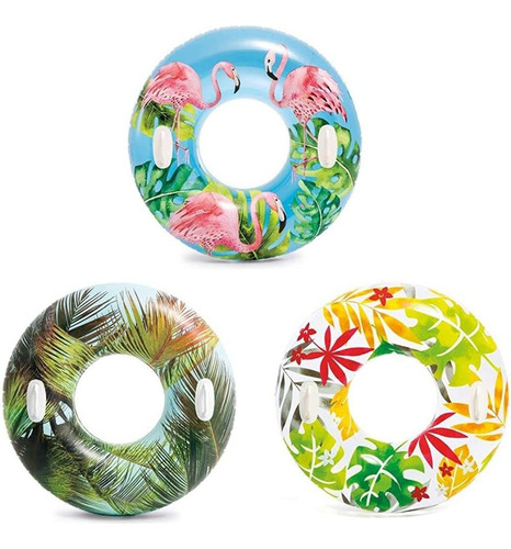 Tubos Inflables De Piscina Transparentes Intex | Flotadores