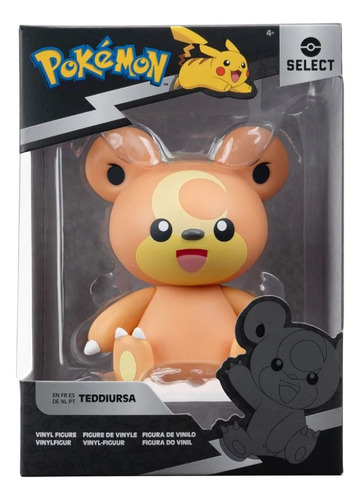 Pokémon - Teddiursa Figura De Vinilo Select