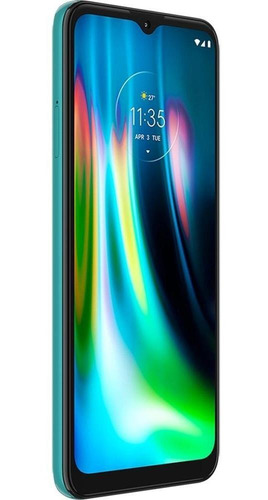 Imagem 3 de 10 de Smartphone Moto G9 Play 64gb 6.5 48mp - Verde Turquesa