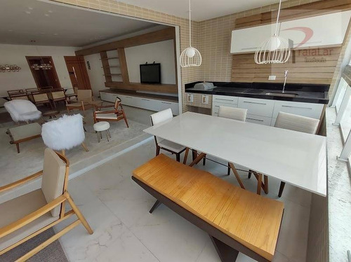 Apartamento Mobiliado E Decorado Com 3 Dormitórios Parcelado Direto Com A Construtora, À Venda - Canto Do Forte - Praia Grande/sp - Ap2588