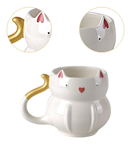Ceramic Coffee Taza De Té Taza De Té 425 Ml Reutilizable