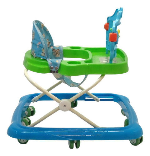 Andadera Para Bebe Economica Con Juguetero Y Musical Color Verde