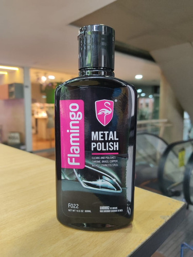 F022 Metal Polish Cera Pulidor Metales Flamingo 300ml