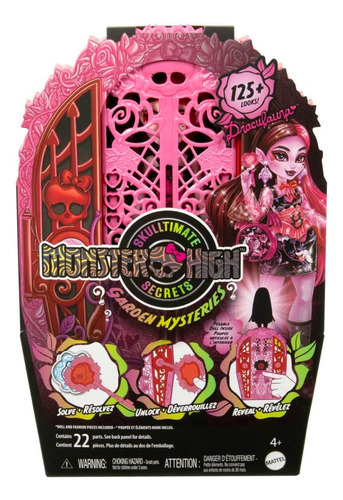 Boneca Monster High Skulltimate Secrets Garden Draculaura