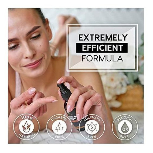 Imagen 4 de 6 de Serum De Retinol Y Ácido Hialurónico Antiedad Importado Usa