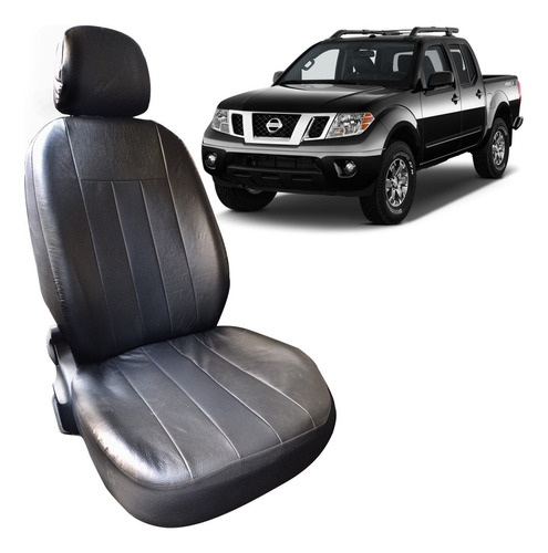 Funda Cubre Asiento Cuerina Acolchada Nissan Frontier 10/15